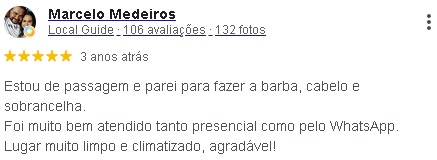 Mensagem positiva de cliente